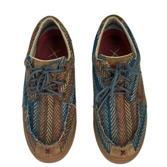 Twisted X Men's Hooey Loper MHYC012 Southwestern Moisture Wicking SZ 8.5 Sneaker - Picture 10 of 10